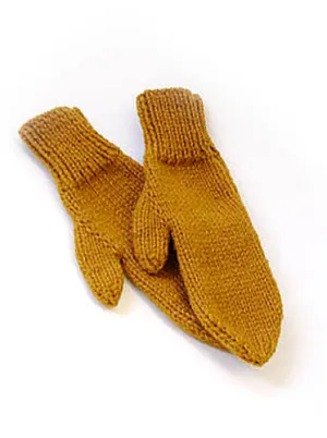 2 Needle Mittens Pattern (Knit) - Version 2