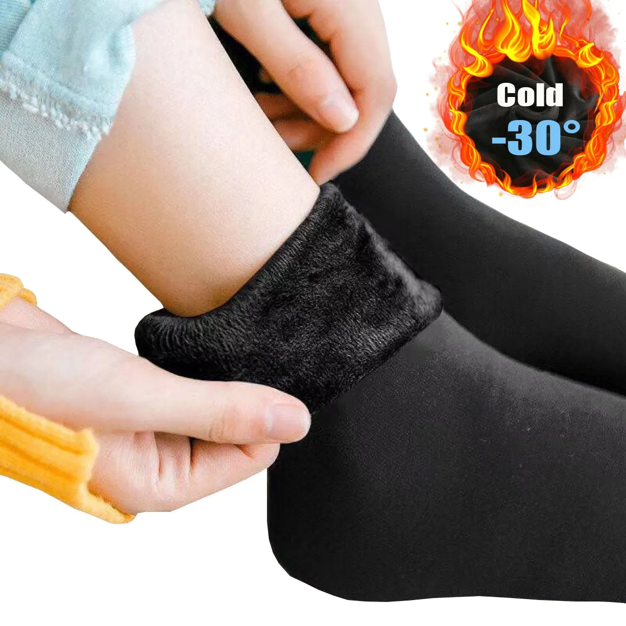 5 Pair/lot Branded winter warm Fleece Thermal Socks HQ