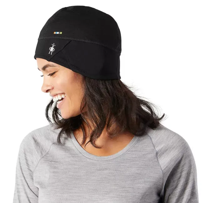 Active Fleece Ponytail Beanie - Black - Black