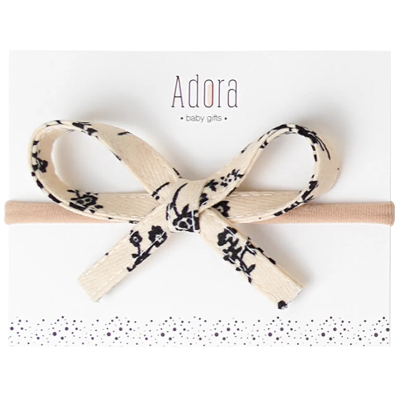 Adora Mini Corduroy Bow Headbands