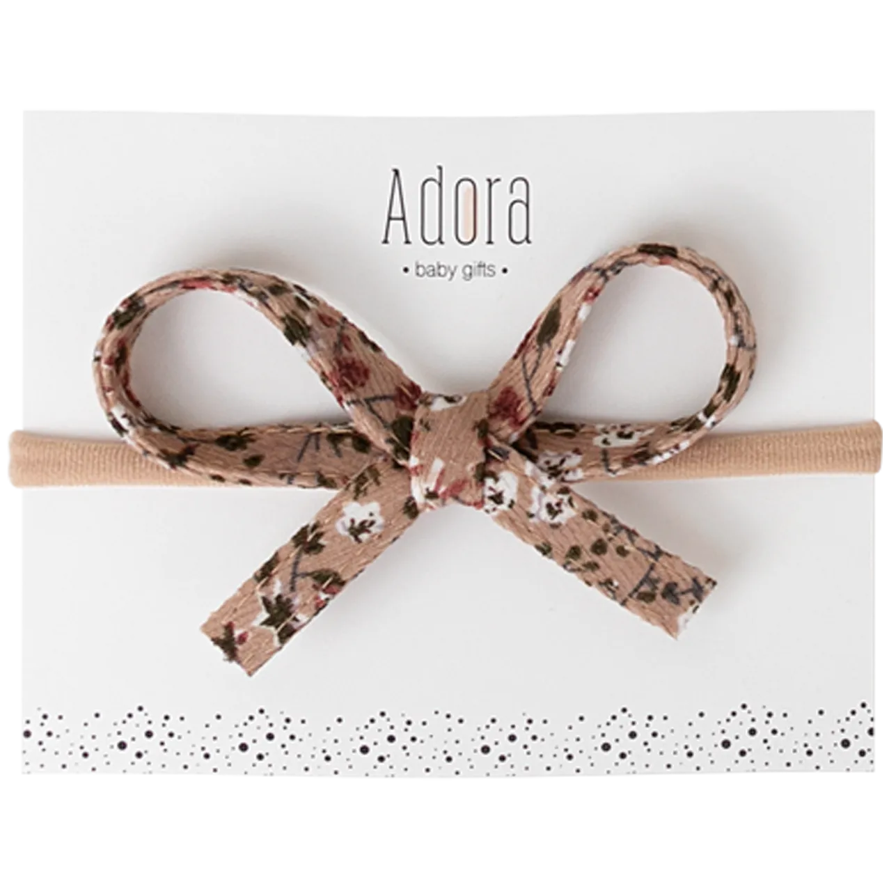 Adora Mini Corduroy Bow Headbands