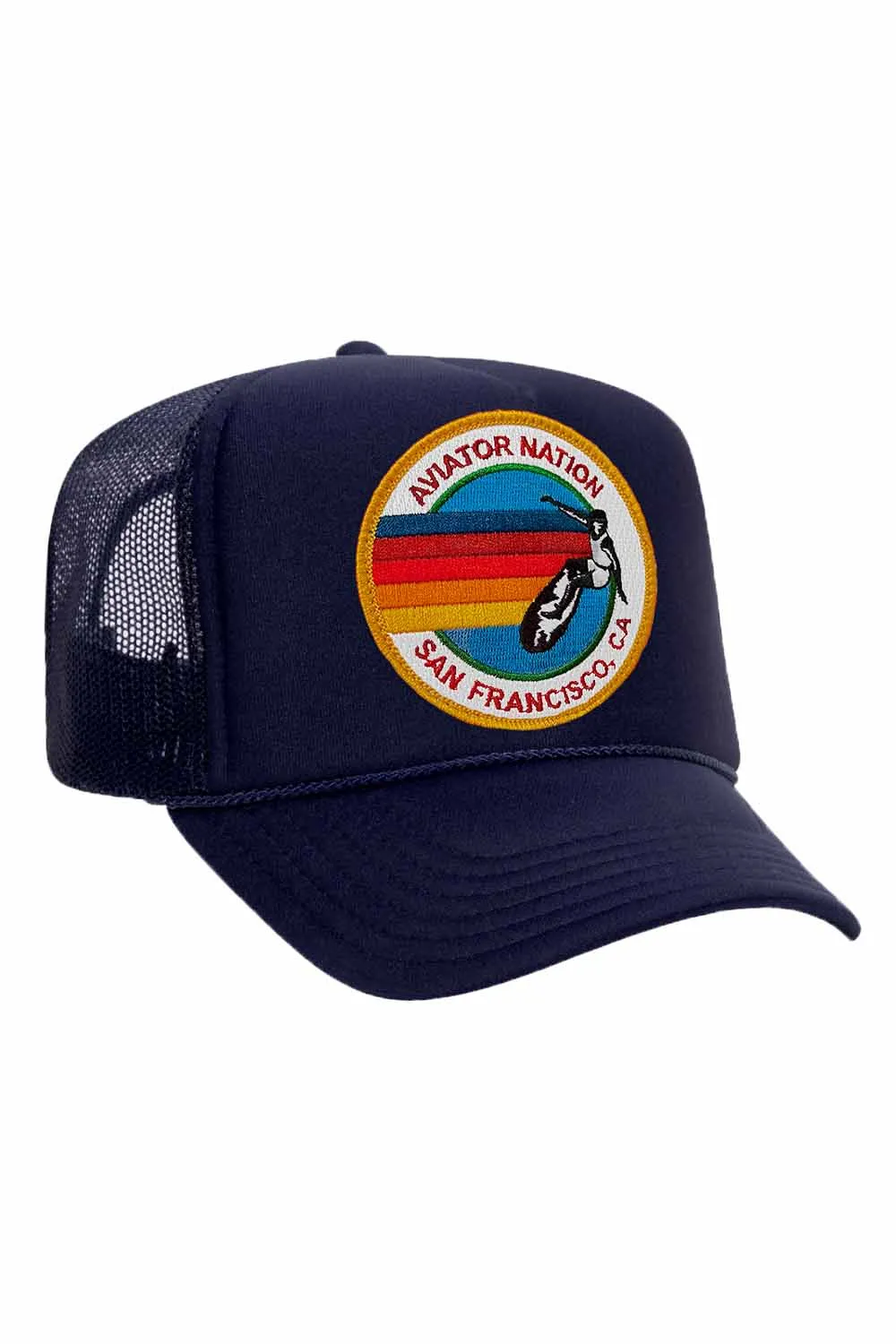 AVIATOR NATION SAN FRANCISCO TRUCKER HAT