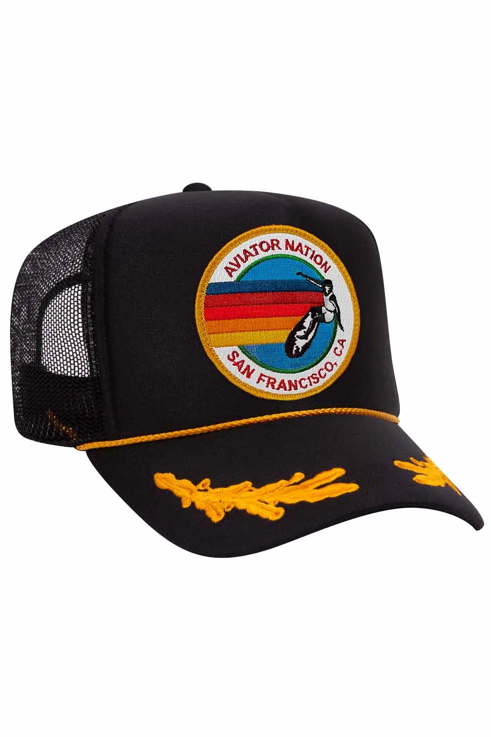 AVIATOR NATION SAN FRANCISCO TRUCKER HAT