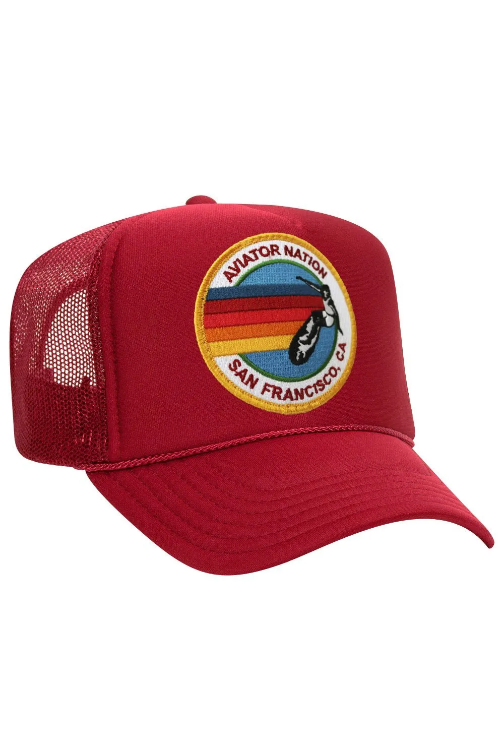 AVIATOR NATION SAN FRANCISCO TRUCKER HAT