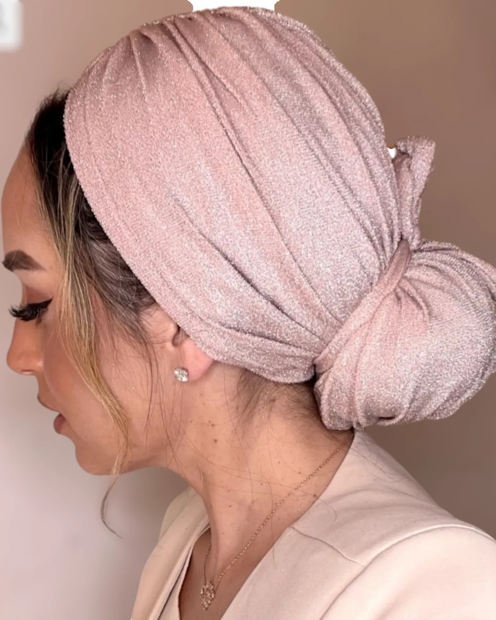 Avigail Lahiani Rose Pretied Turban