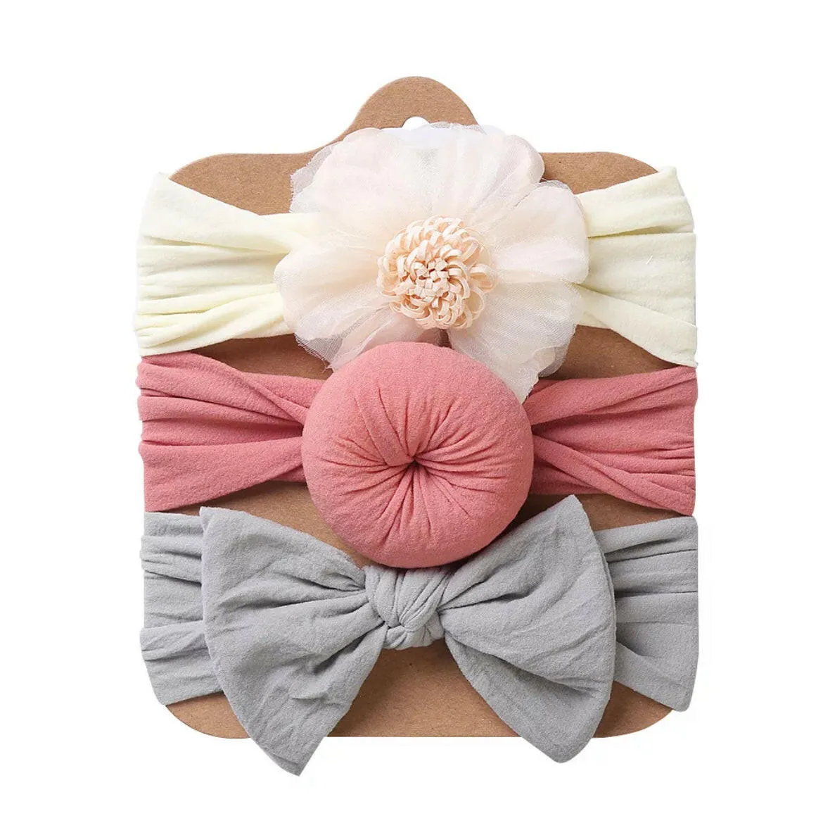 Baby Girl Headbands Hair Accessories (3 pcs)