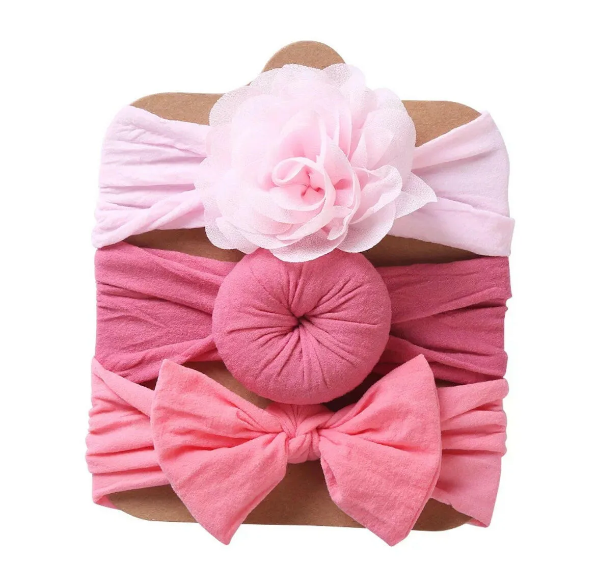 Baby Girl Headbands Hair Accessories (3 pcs)