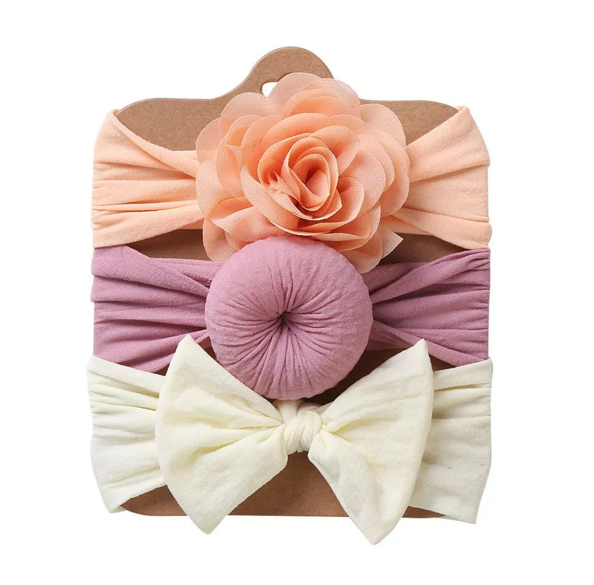 Baby Girl Headbands Hair Accessories (3 pcs)