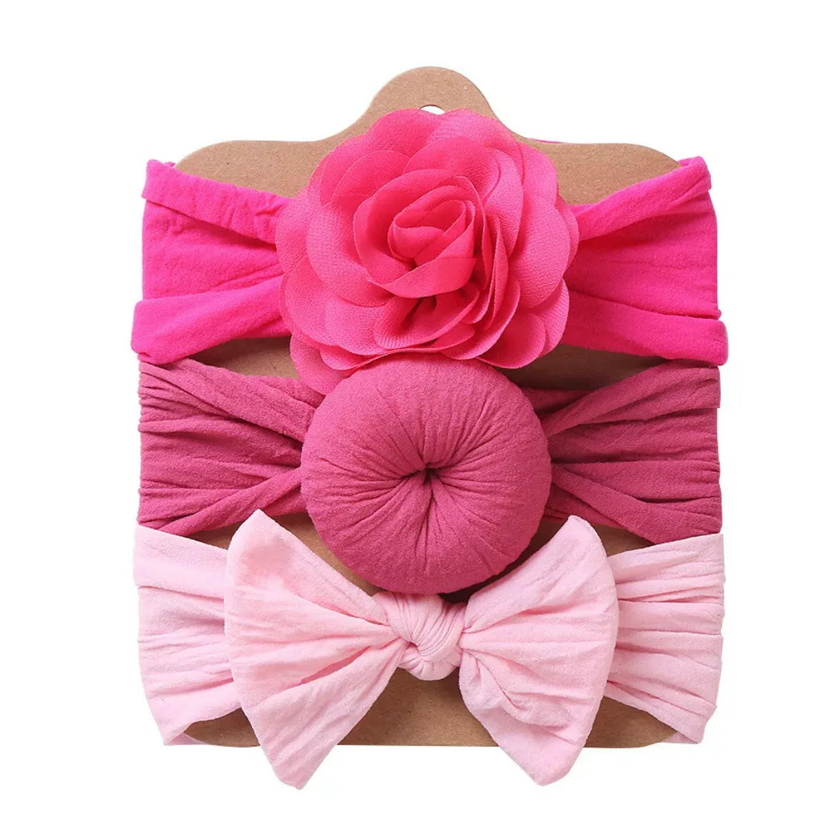 Baby Girl Headbands Hair Accessories (3 pcs)