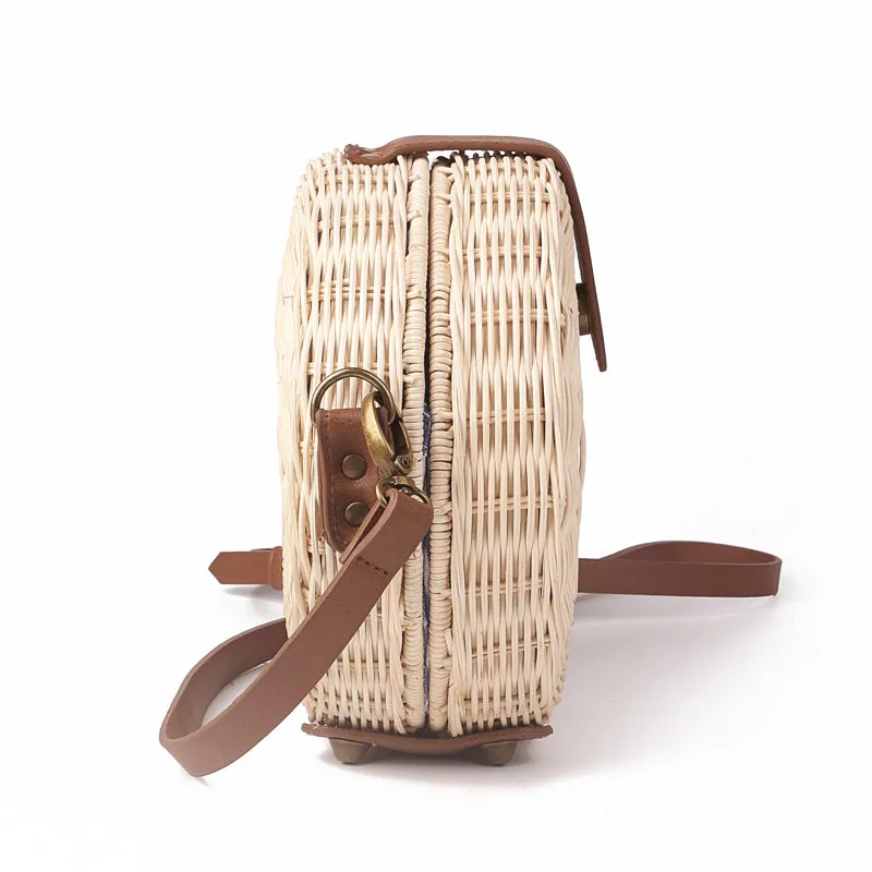 Bohemian Bali Rattan Handbag