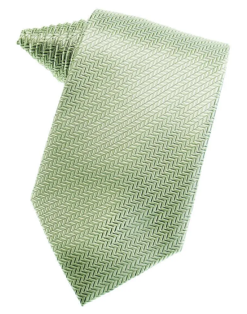 Bubblegum Herringbone Necktie