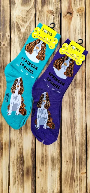 Canine Foozys Socks - Springer Spaniel