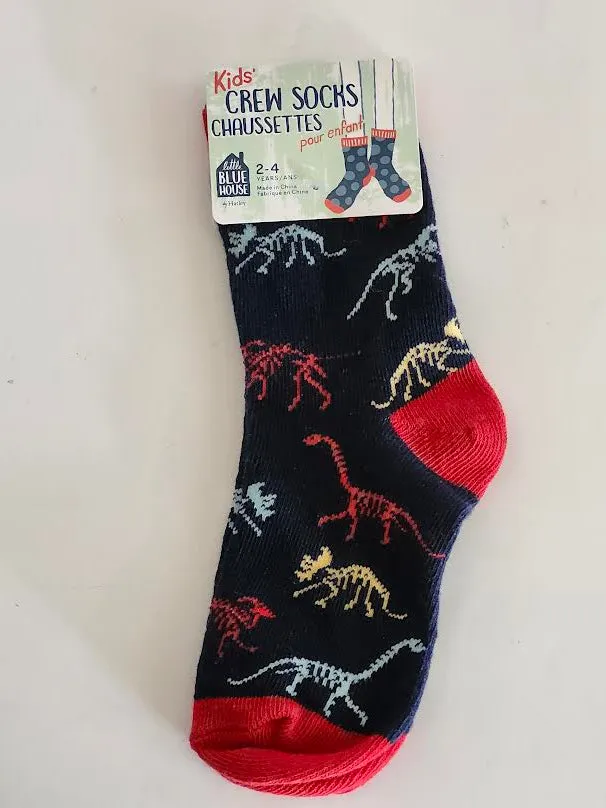 Children's Socks Dino Bones Blue So3DINO724