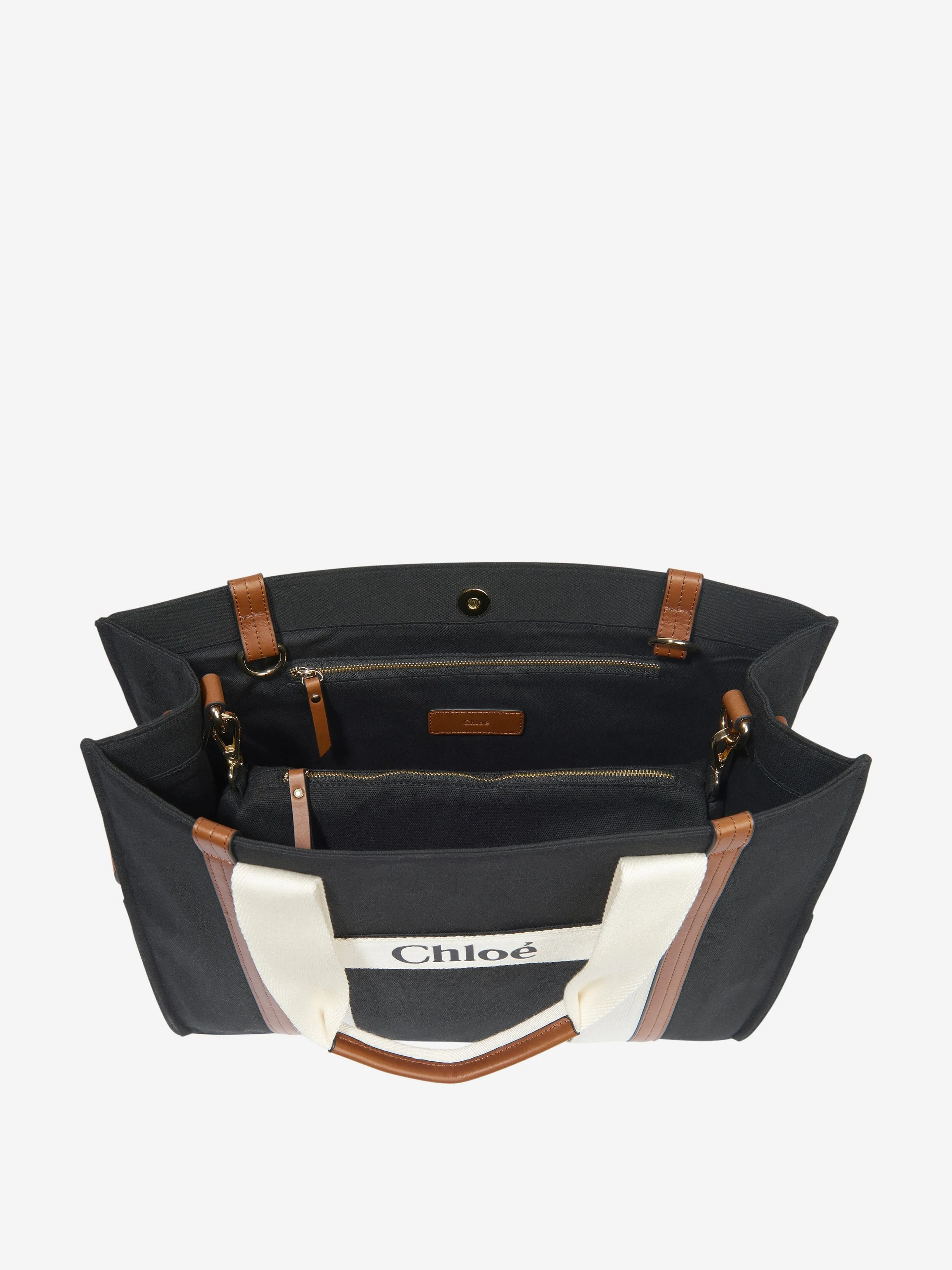 Chloé Baby Girls Logo Changing Bag in Black