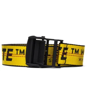 Classic Industrial Belt H35 - Yellow/Black