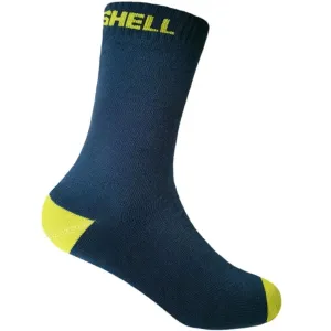 DexShell Kids Ultra Thin Waterproof Socks - Navy/Lime