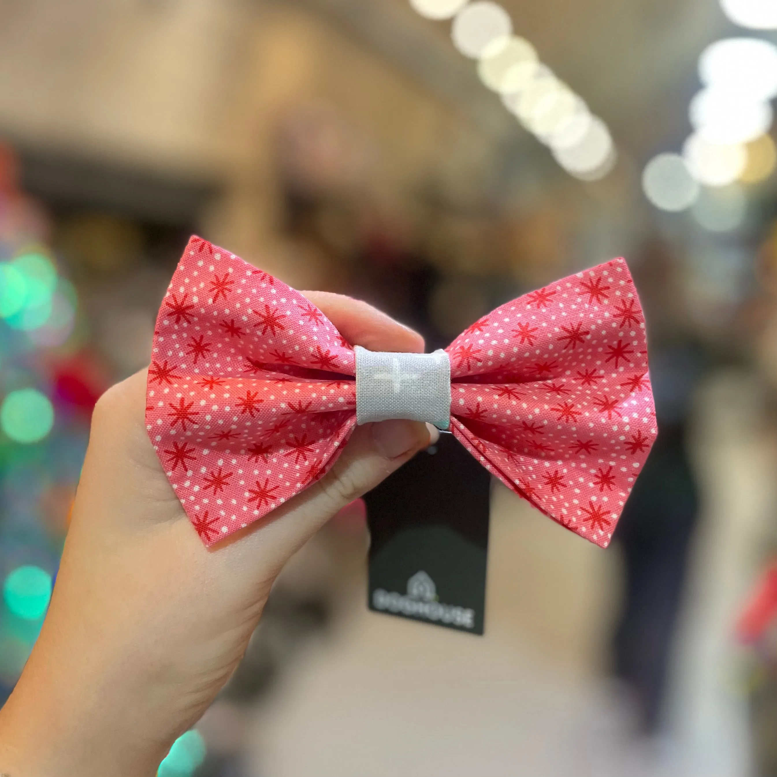 Doghouse Christmas Bow Ties for Dogs