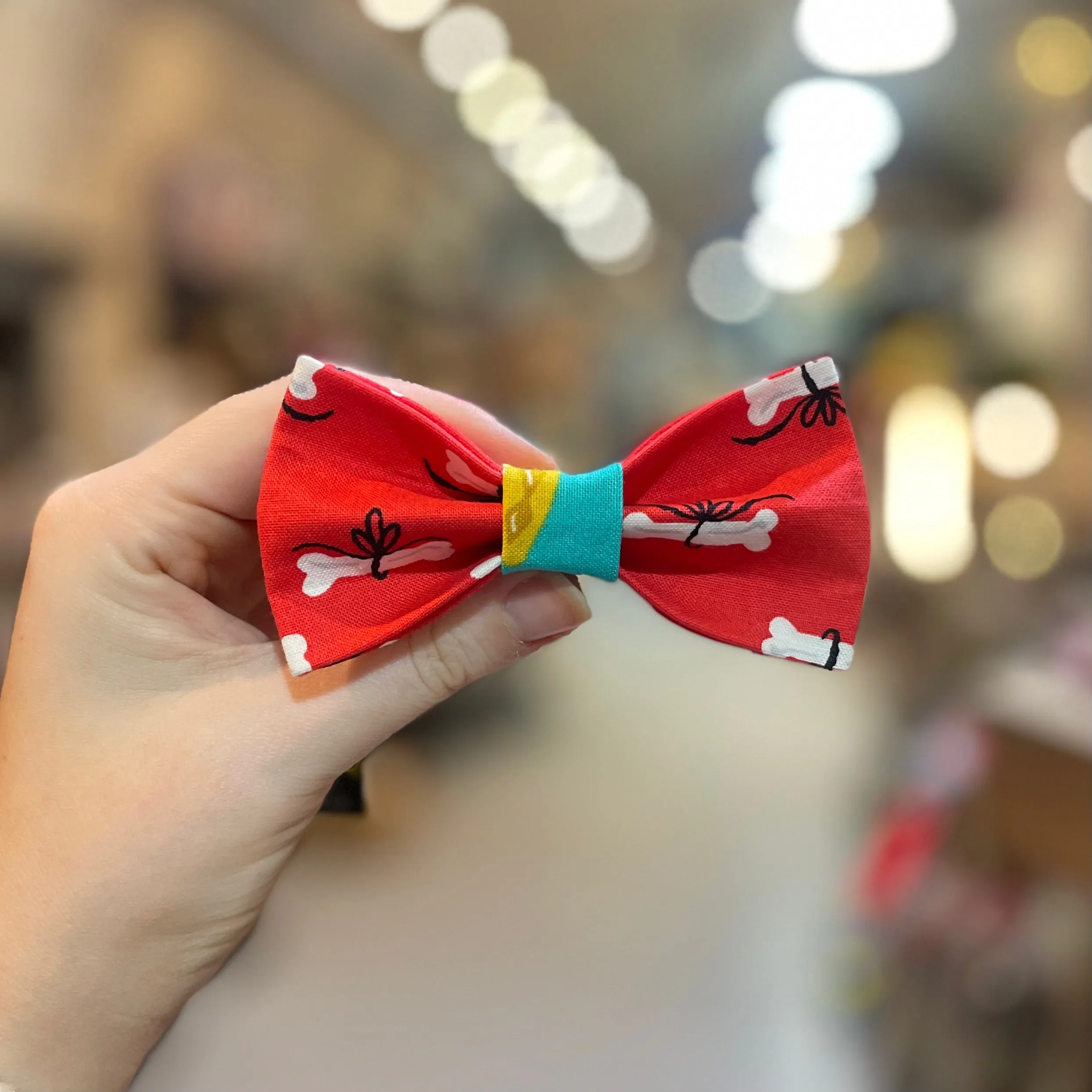 Doghouse Christmas Bow Ties for Dogs