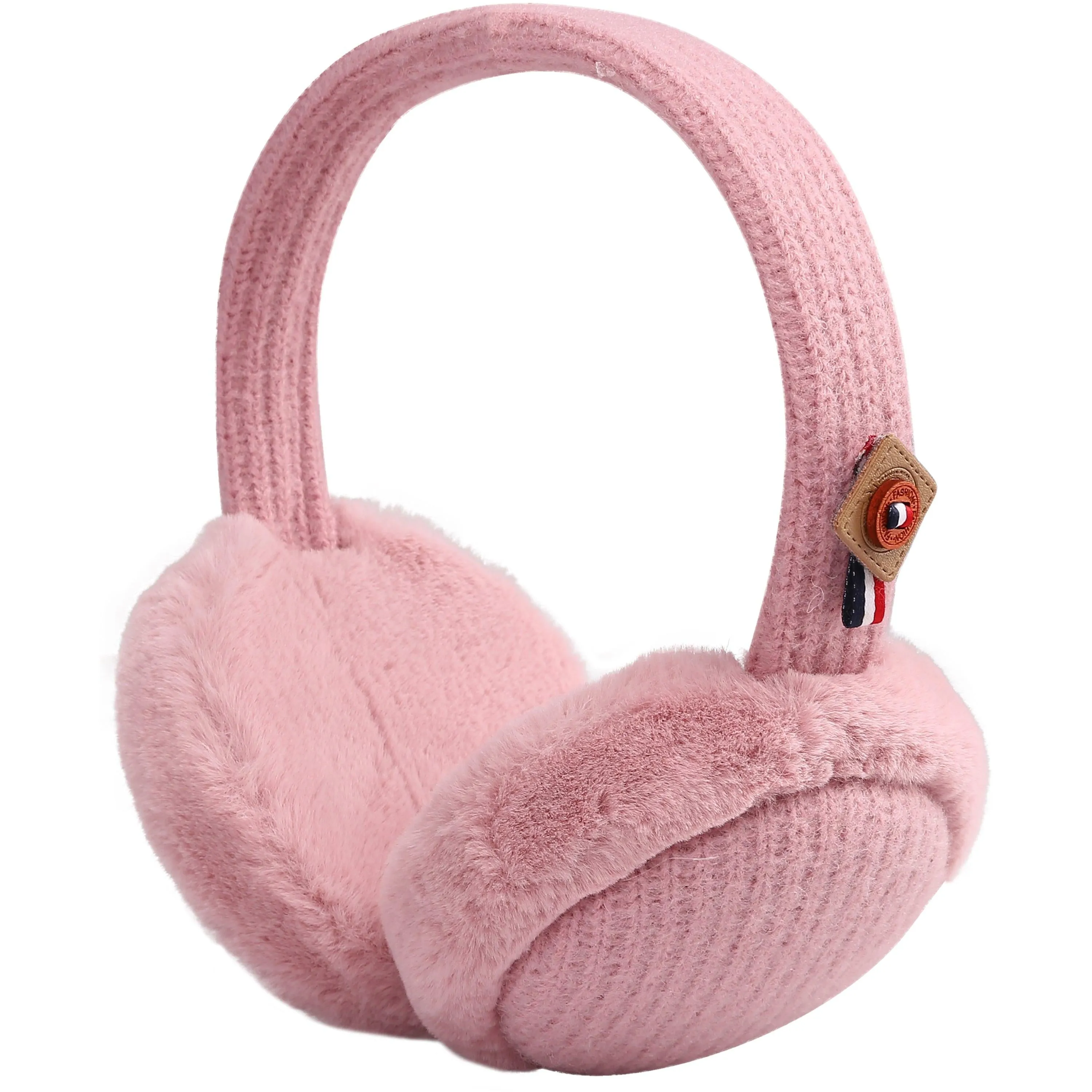 FabSeasons Simple Purple Winter Outdoor EarMuffs