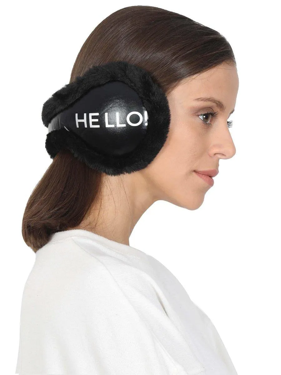 FabSeasons Winter Outdoor HELLO Ear Muffs