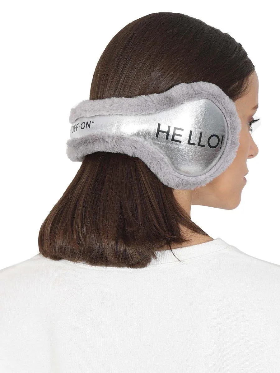 FabSeasons Winter Outdoor HELLO Ear Muffs