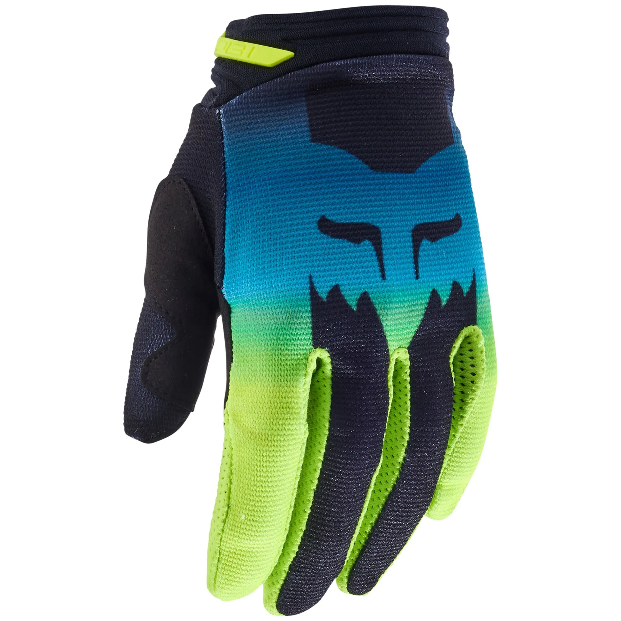 Fox Racing 180 Flora Standard Offroad Gloves Black/Yellow