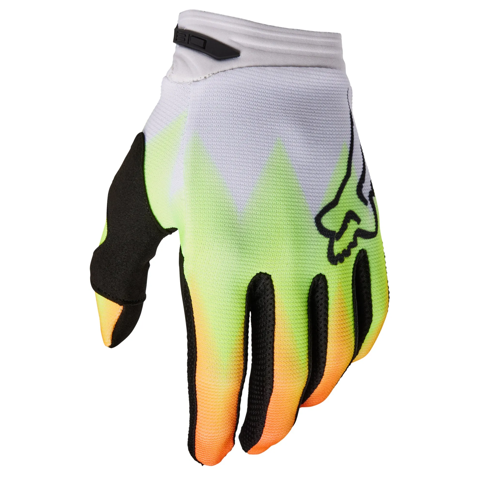 Fox Racing 180 Standard Offroad Gloves Statk Red/Yellow