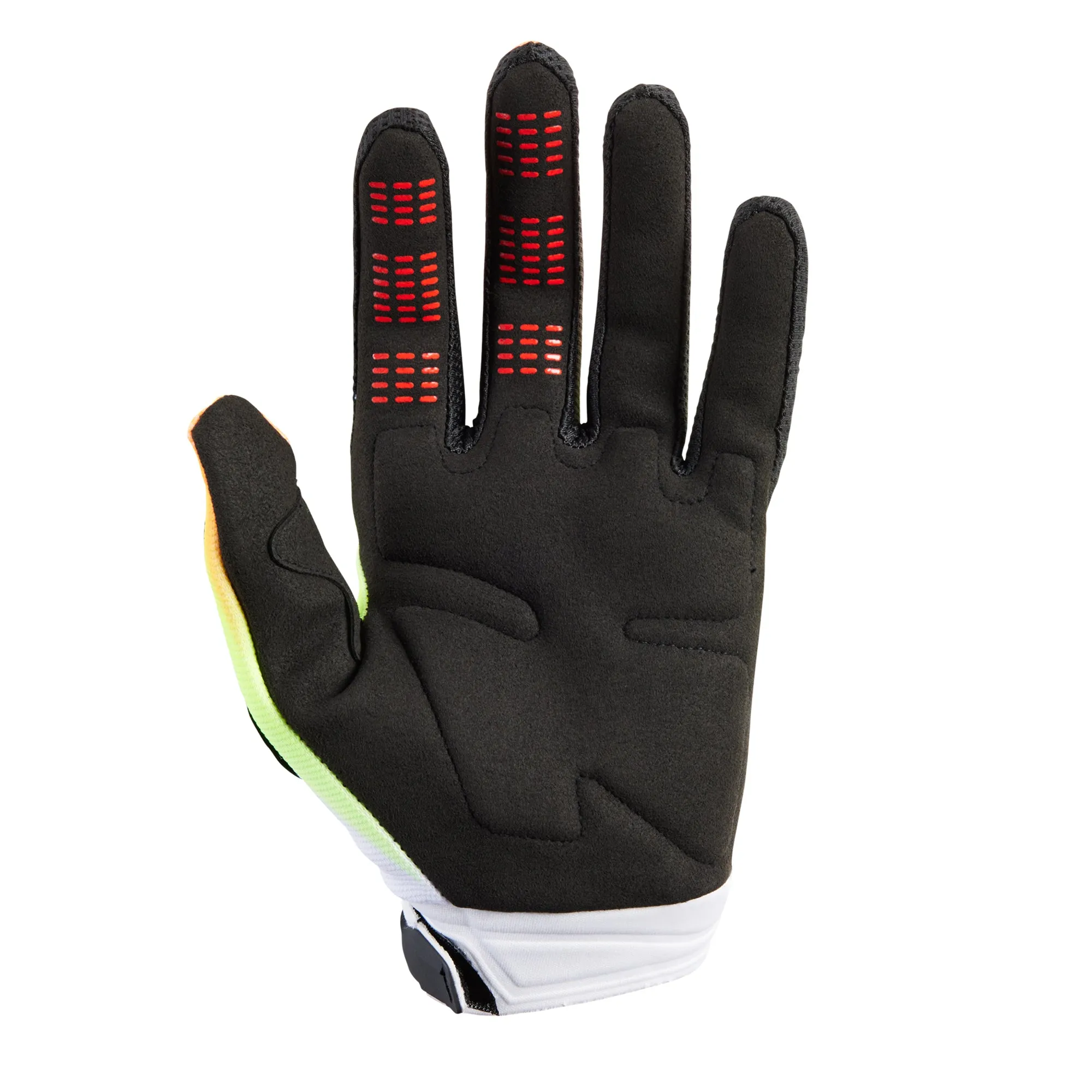 Fox Racing 180 Standard Offroad Gloves Statk Red/Yellow