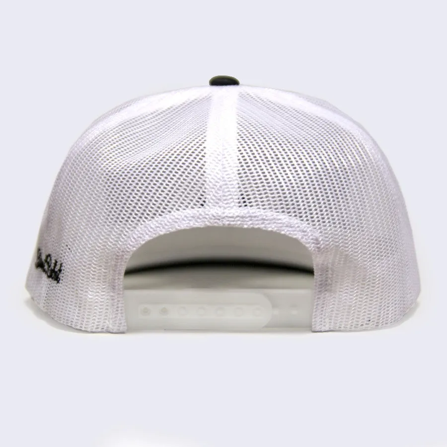 Giant Robot - Big Boss Robot Mesh Hat (White/Black)