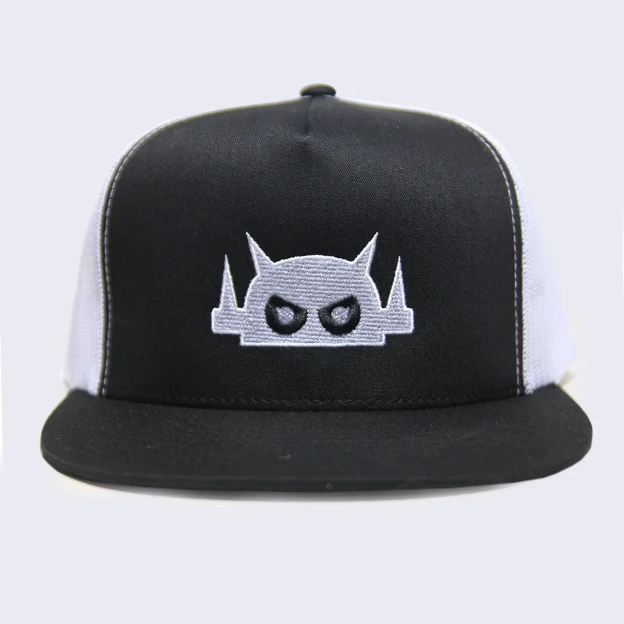 Giant Robot - Big Boss Robot Mesh Hat (White/Black)