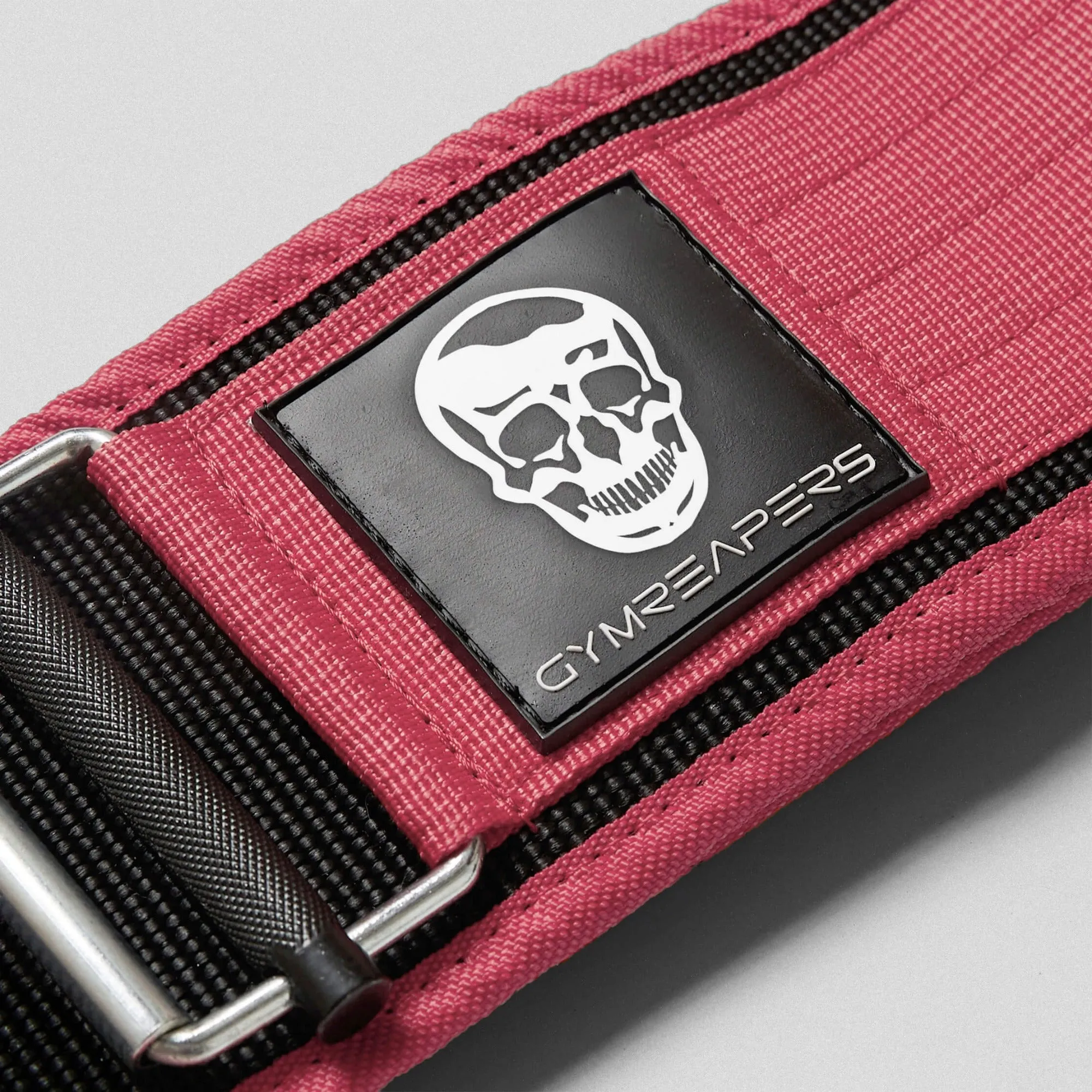 Gymreapers Quick Locking Weightlifting Belt - Pink