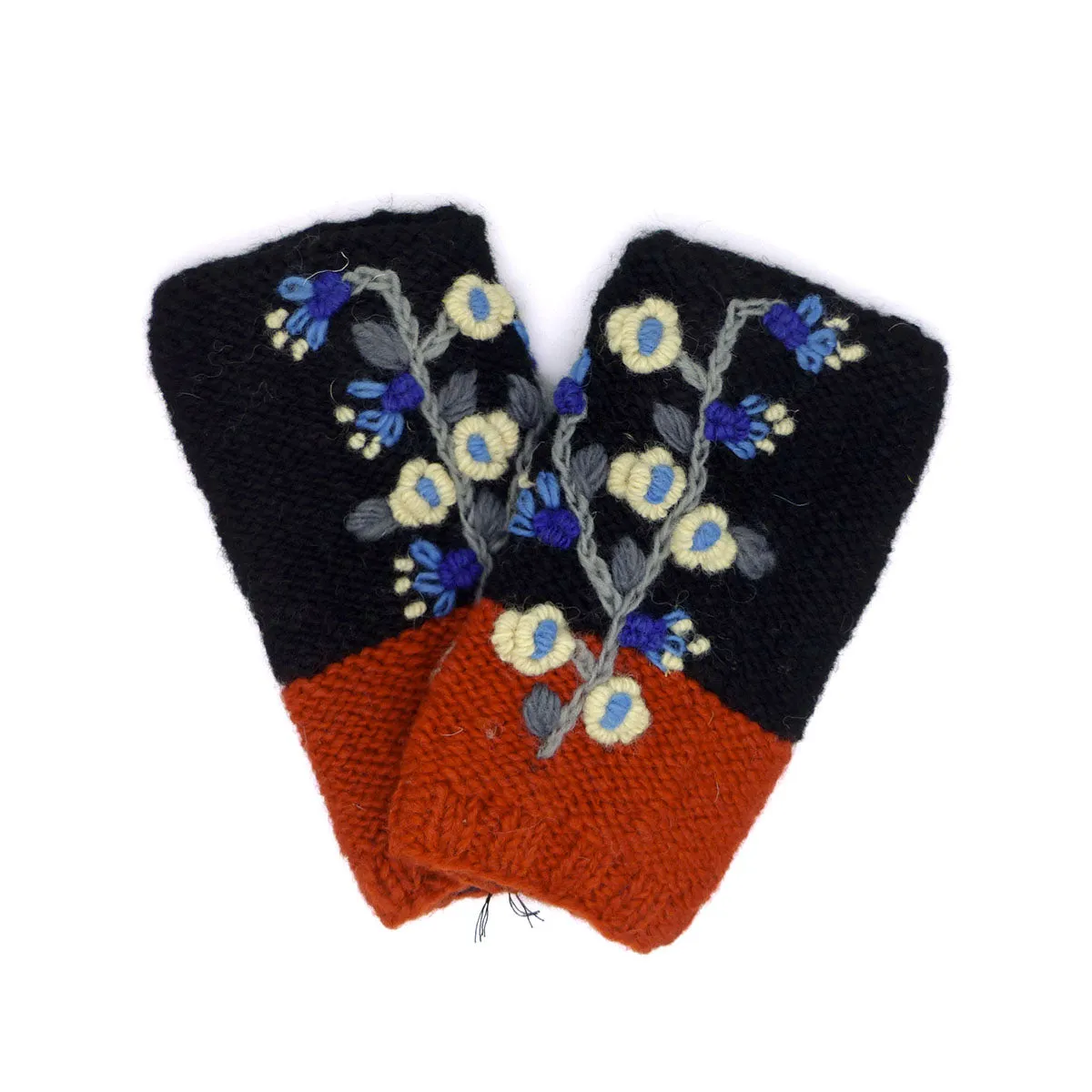 Hand Knitted Wool Hand Warmers