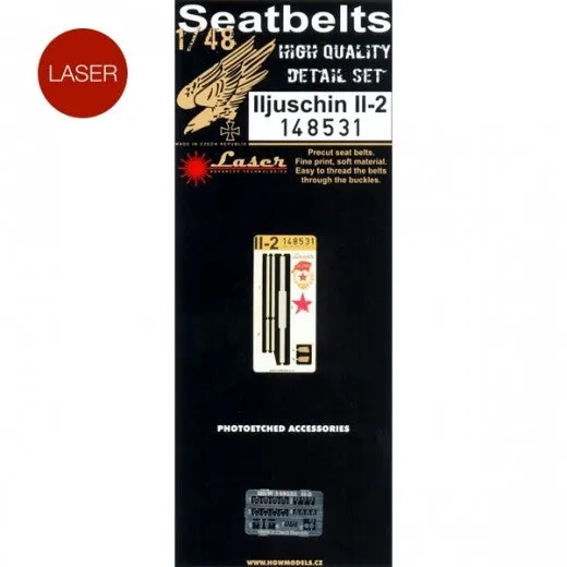 HGW 1/48 Iljuschin Il-2 - Seatbelts | 148531