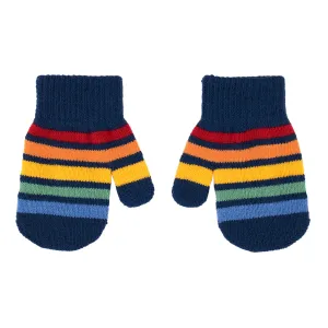 Knitted mitten- Chamonix stripe