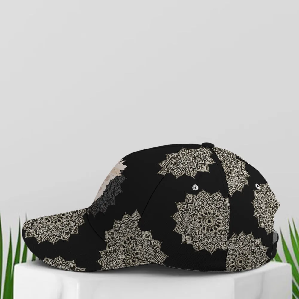 Llama Mandala Pattern Baseball Cap Coolspod