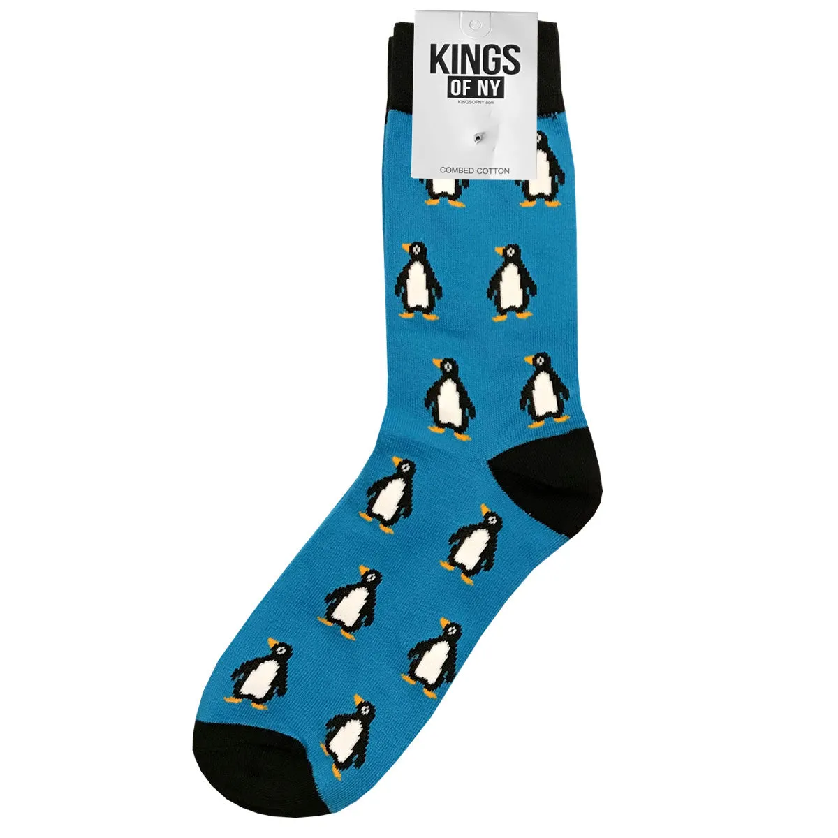 Penguin Animal Mens Cotton Socks