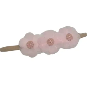 Pink Mini Ella Flower Baby Band