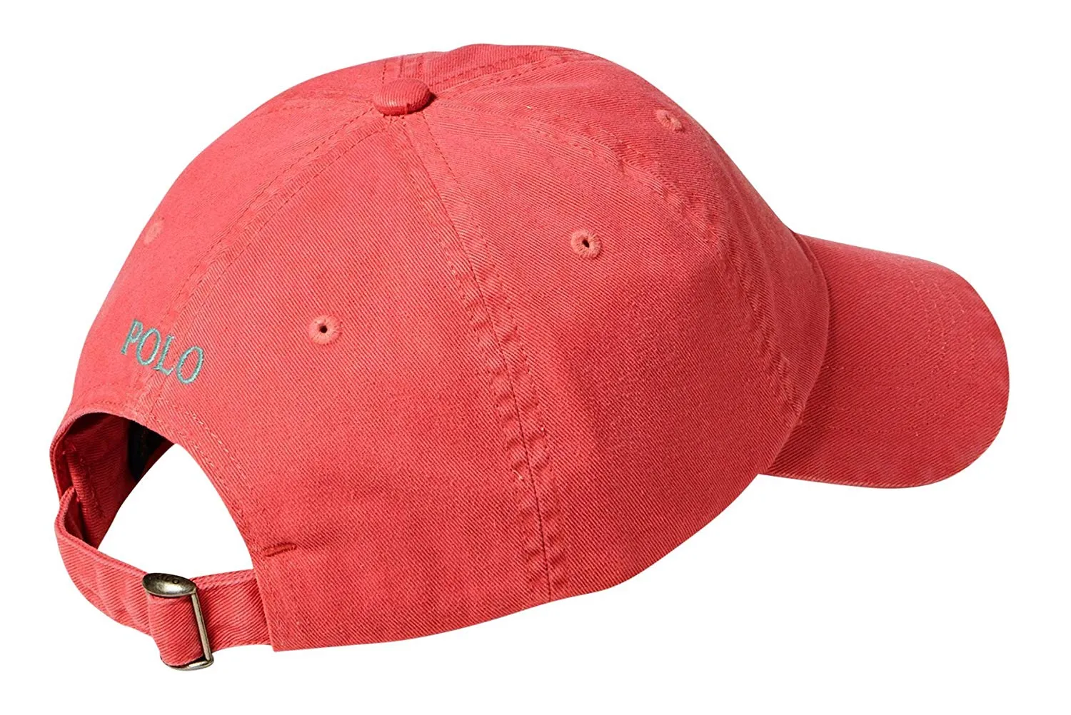 Polo Ralph Lauren Men's Cotton Oxford Baseball Cap Hyannis Red