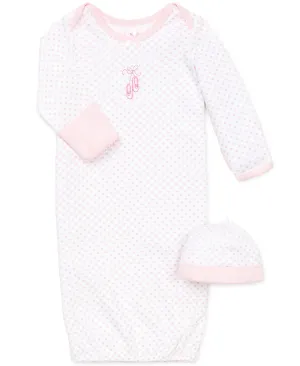 Prima Ballerina Sleeper Gown And Hat