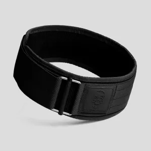 Quick Lock Weightlifting Belt - Black/Black