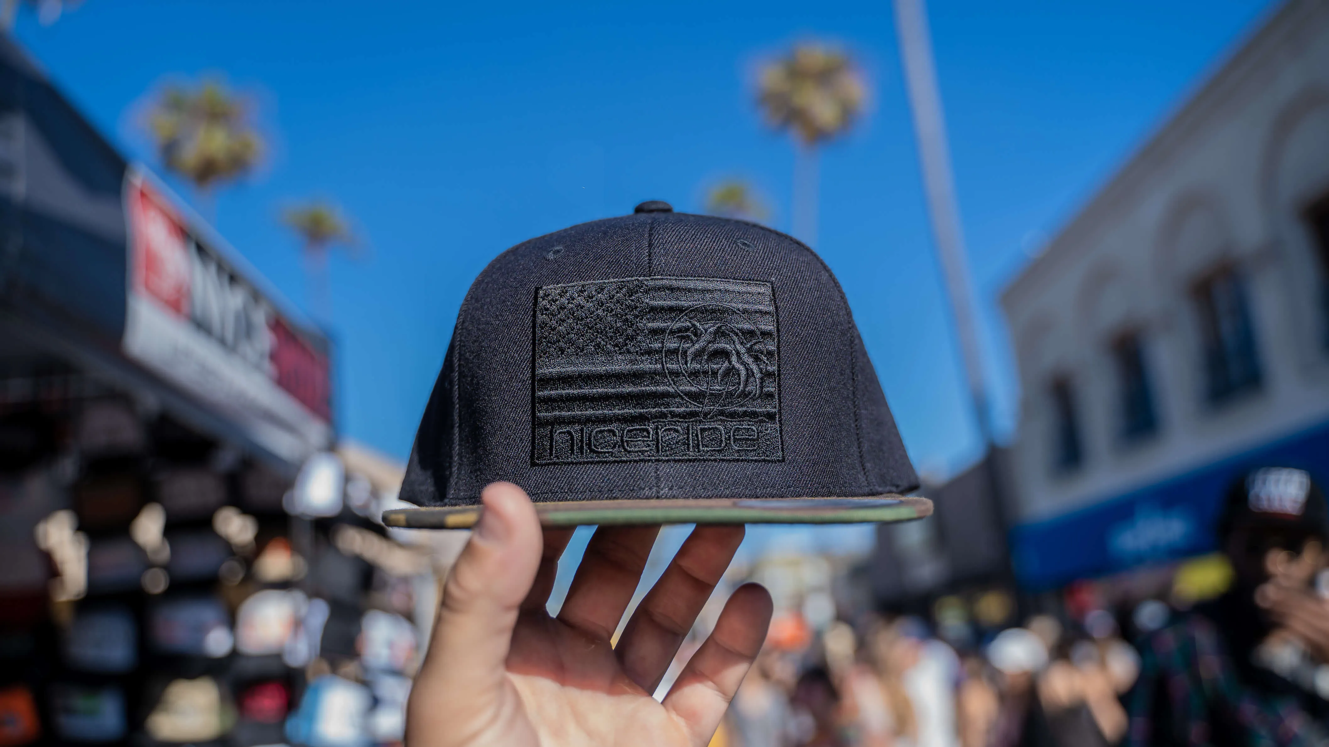 "NICERIDE Strong - BLACK" Snapback Hat