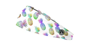 RAVEbandz The Pro - Wide Stretch Headband (Perfect Pineapple)