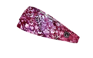 RAVEbandz The Pro - Wide Stretch Headband (Poppin Petals)