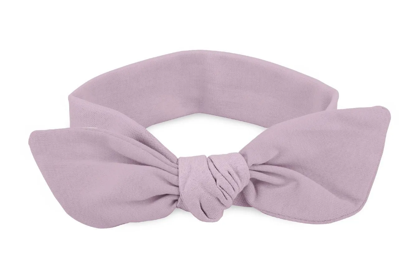 RAVEbandz The Rookie- Bow Knot Headband (Dusty Purple)