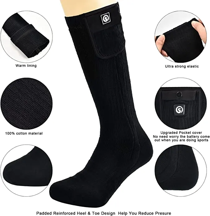 Rechargeable Battery Heated Socks