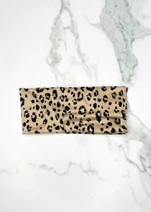 Sahara Cheetah Extra Wide Yoga Headbands