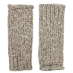 SLATE   SALT - Beige Essential Alpaca Gloves