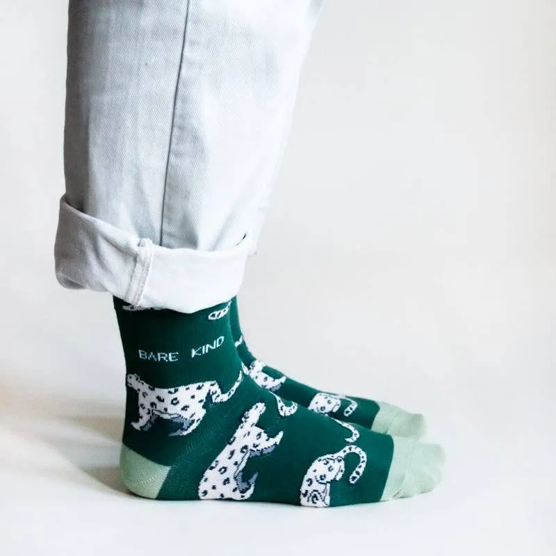 Snow Leopard Socks