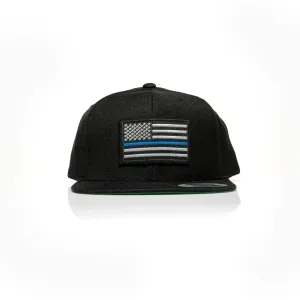 Thin Blue Line Patch Snapback