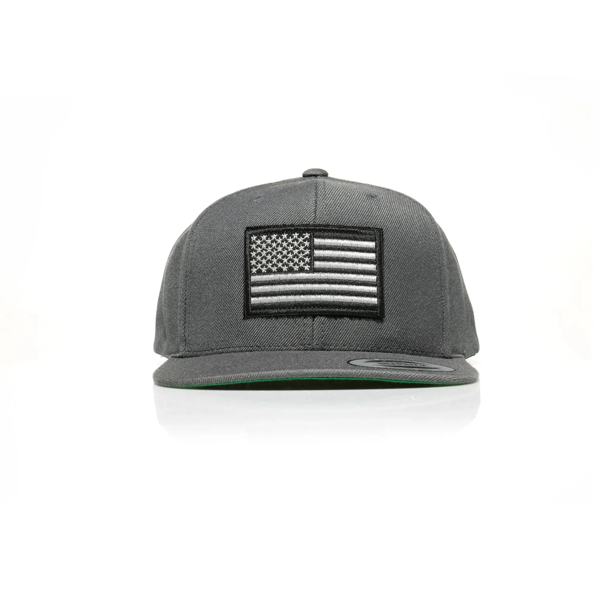 USA Black Flag Patch Snapback